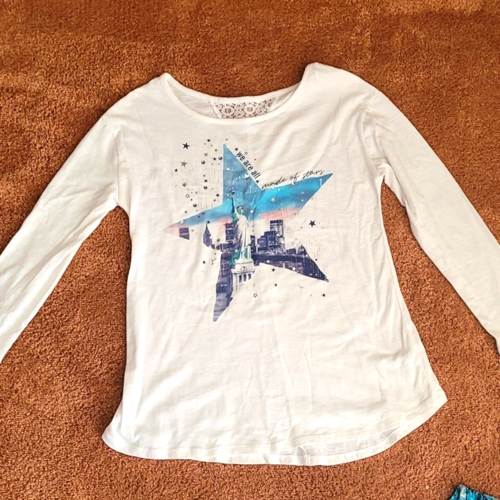 Justice long sleeve youth 14/16